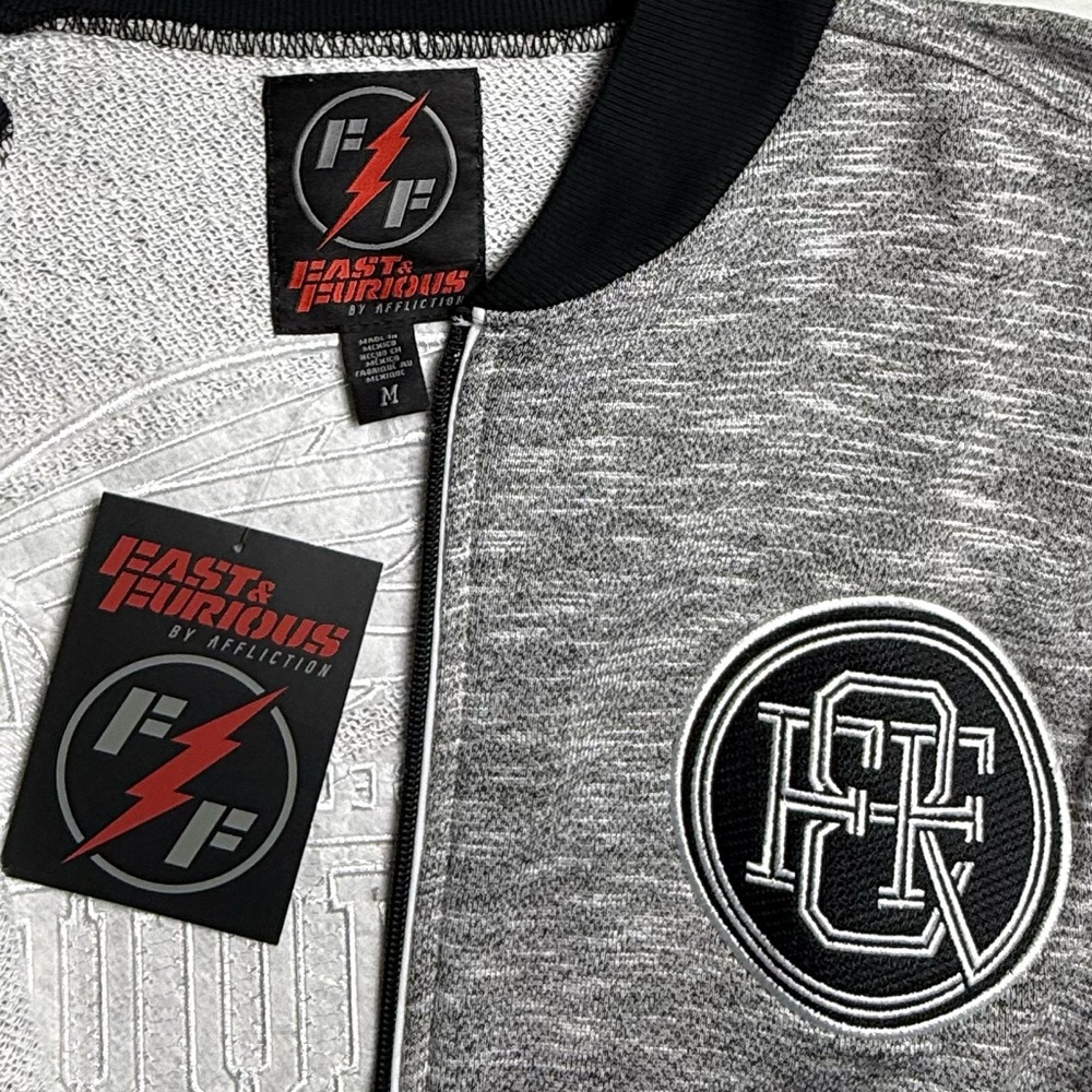 Affliction Fast and Furious Break Out Motors Patch Bomber - Picture 2 of 11